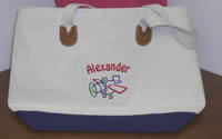 Tote Bag Embroidered - Makes a great gift!